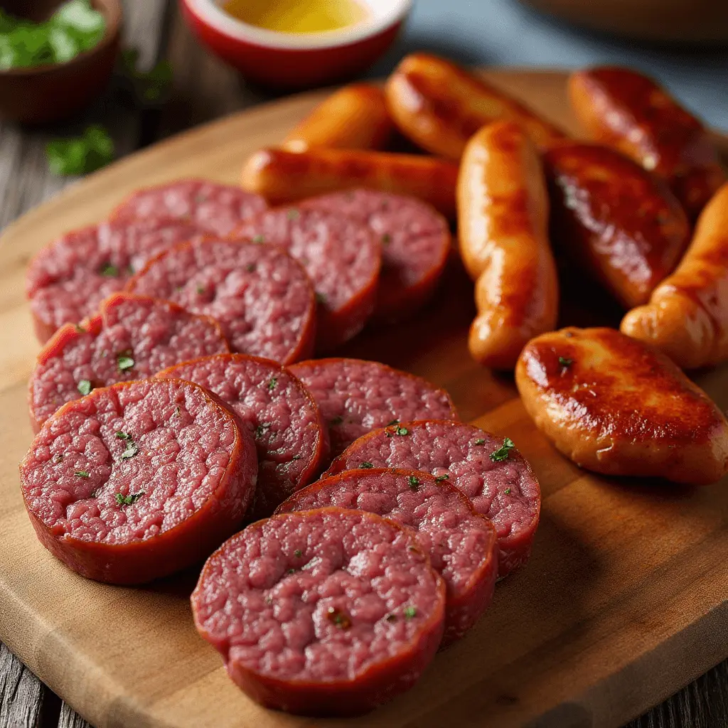 Homemade Beef Sausages with Spices