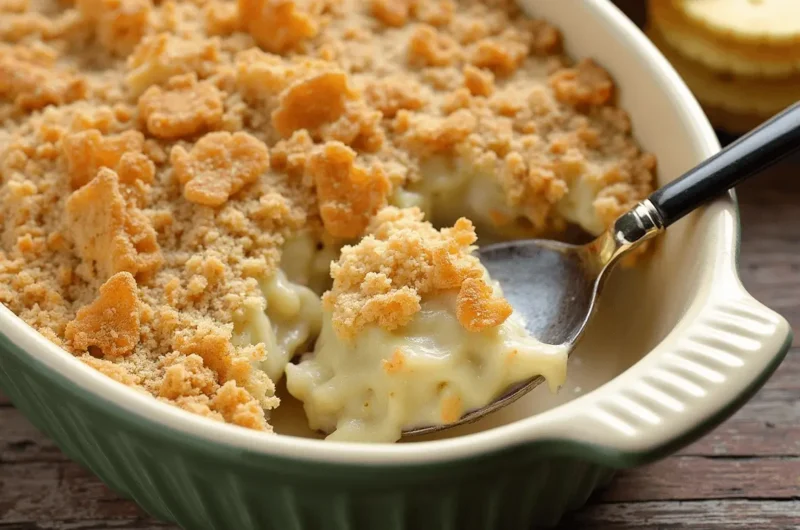 Ritz Cracker Chicken Casserole: So Satisfying, You’ll Want Seconds Every Time
