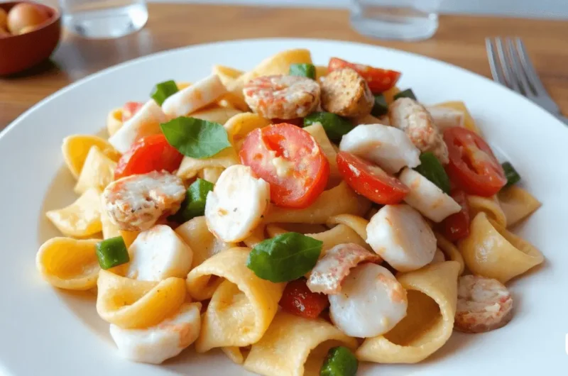 Seafood Pasta Salad Fix: A Deliciously Easy Way to Brighten Any Day